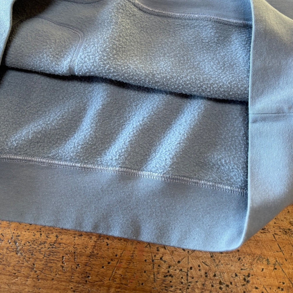 Lululemon Womens All Yours Graphic Hoodie Light Blue Hooded Soft Pocket Size 12 - Picture 10 of 12